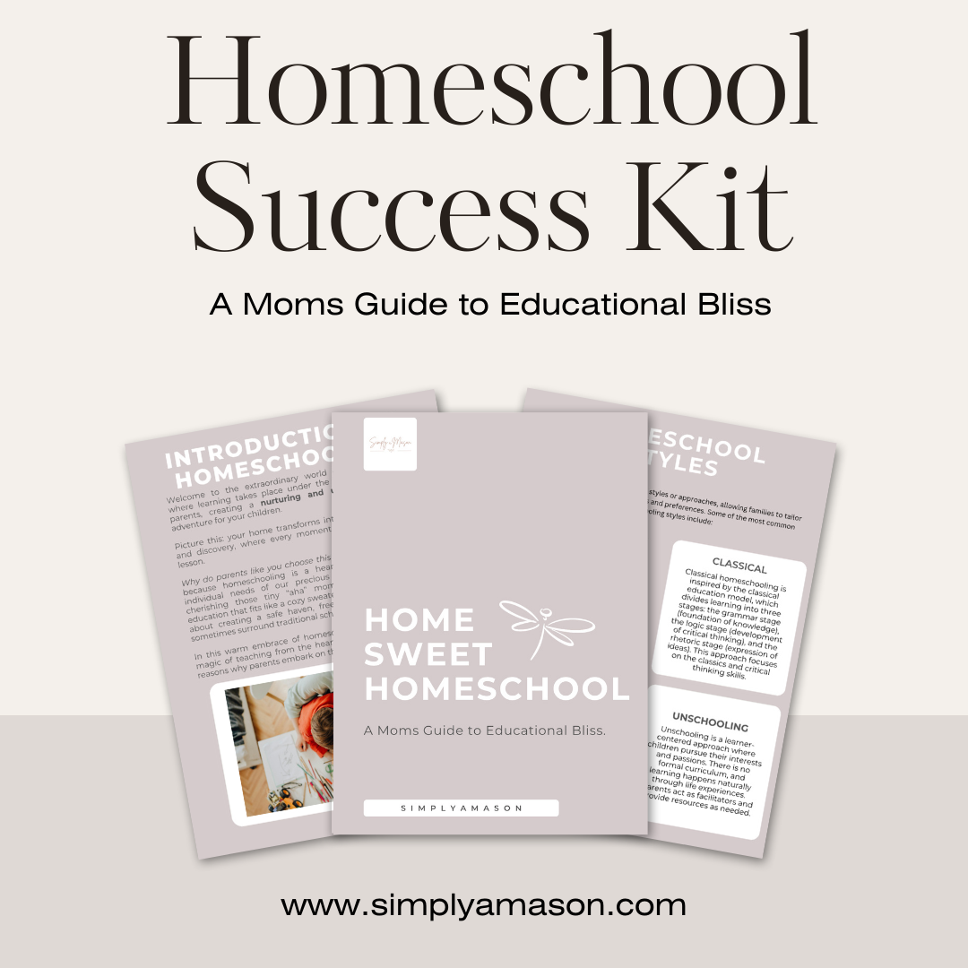 FREE GUIDE: Home Sweet Homeschool